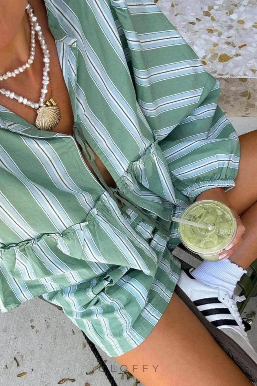 Lyra Gömlek ve Şort Takımı