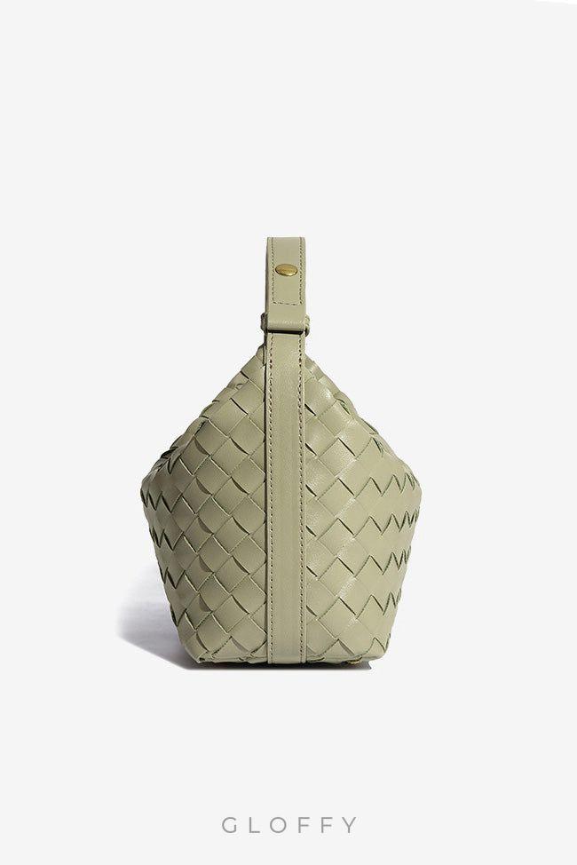 Celeste Örgü Detaylı El Çantası