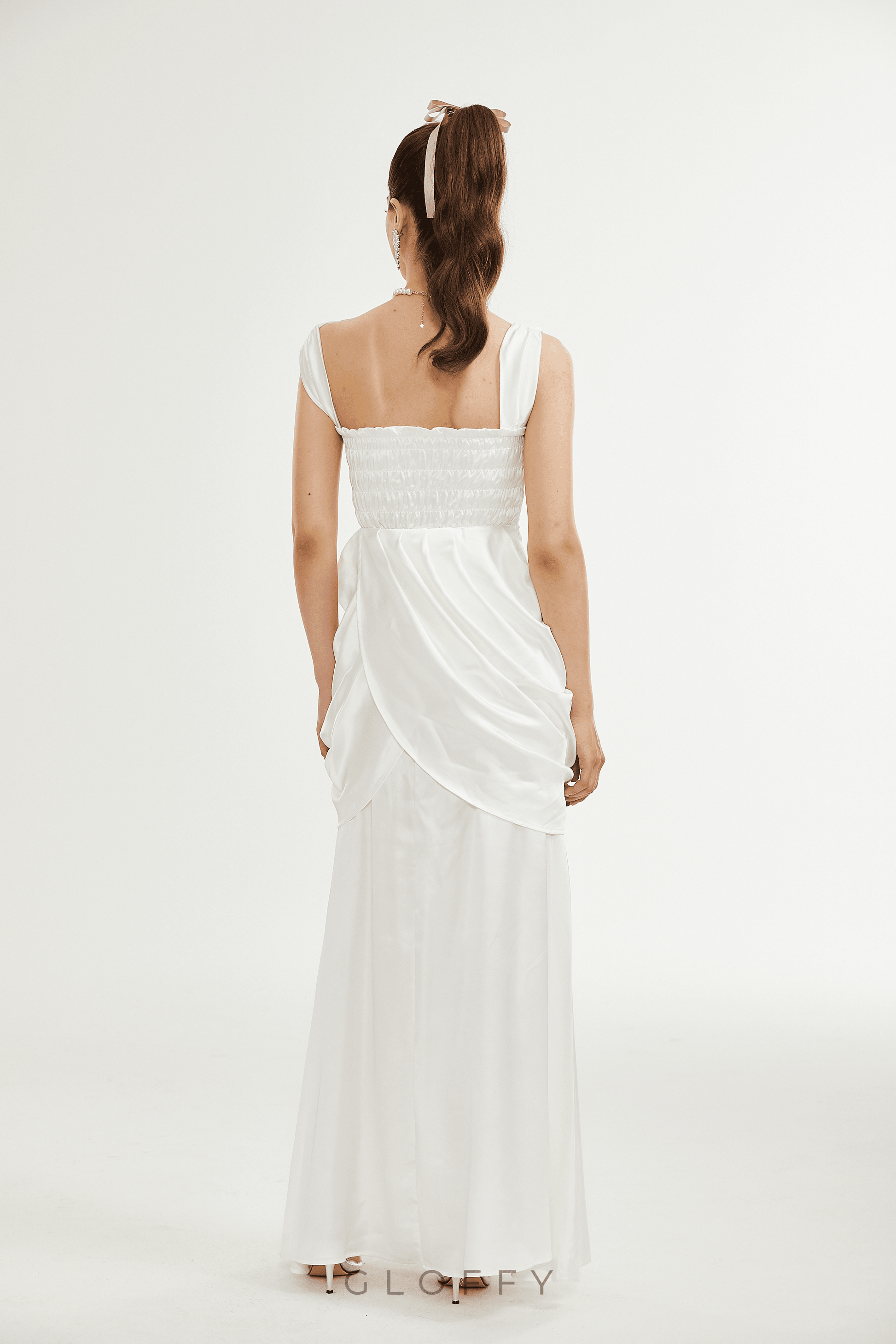 Rosabelle Çiçek Dokulu Maxi Elbise