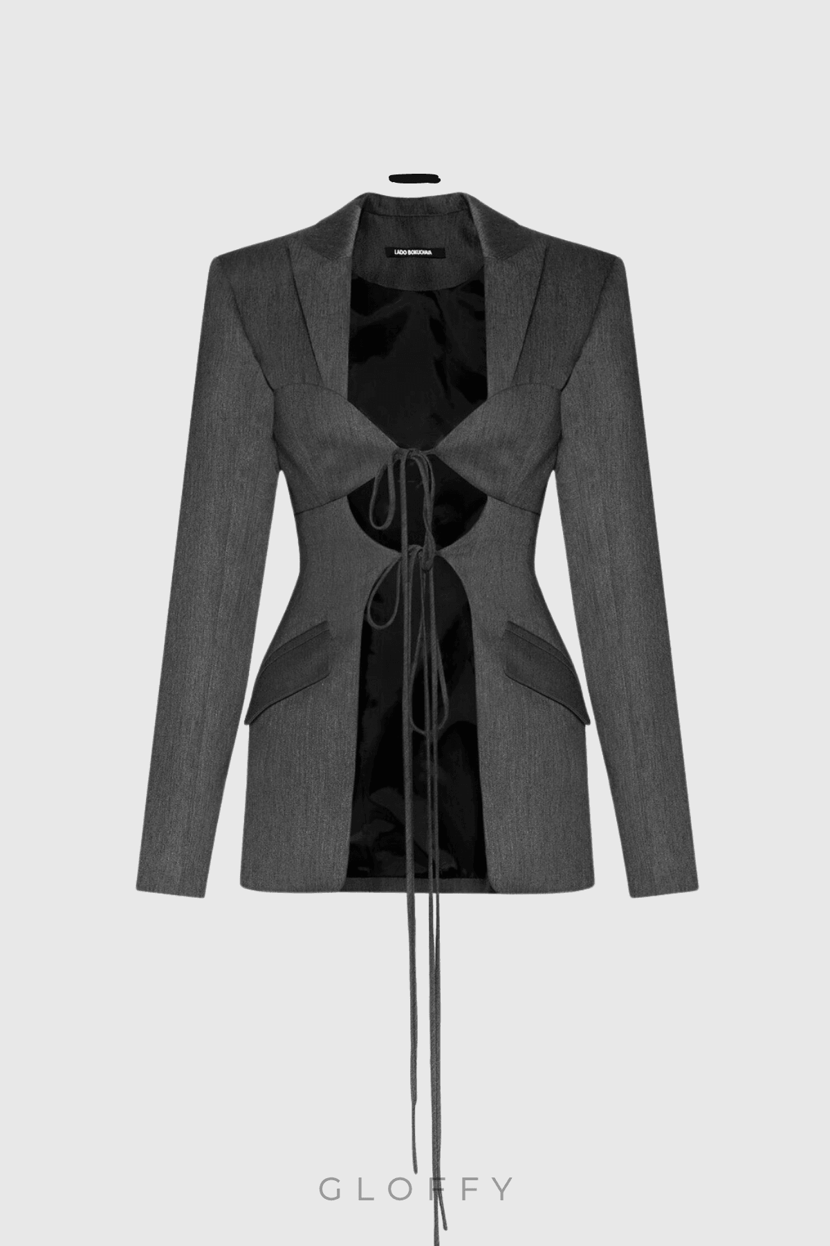 Arlette Bağcıklı Dekolteli Ceket