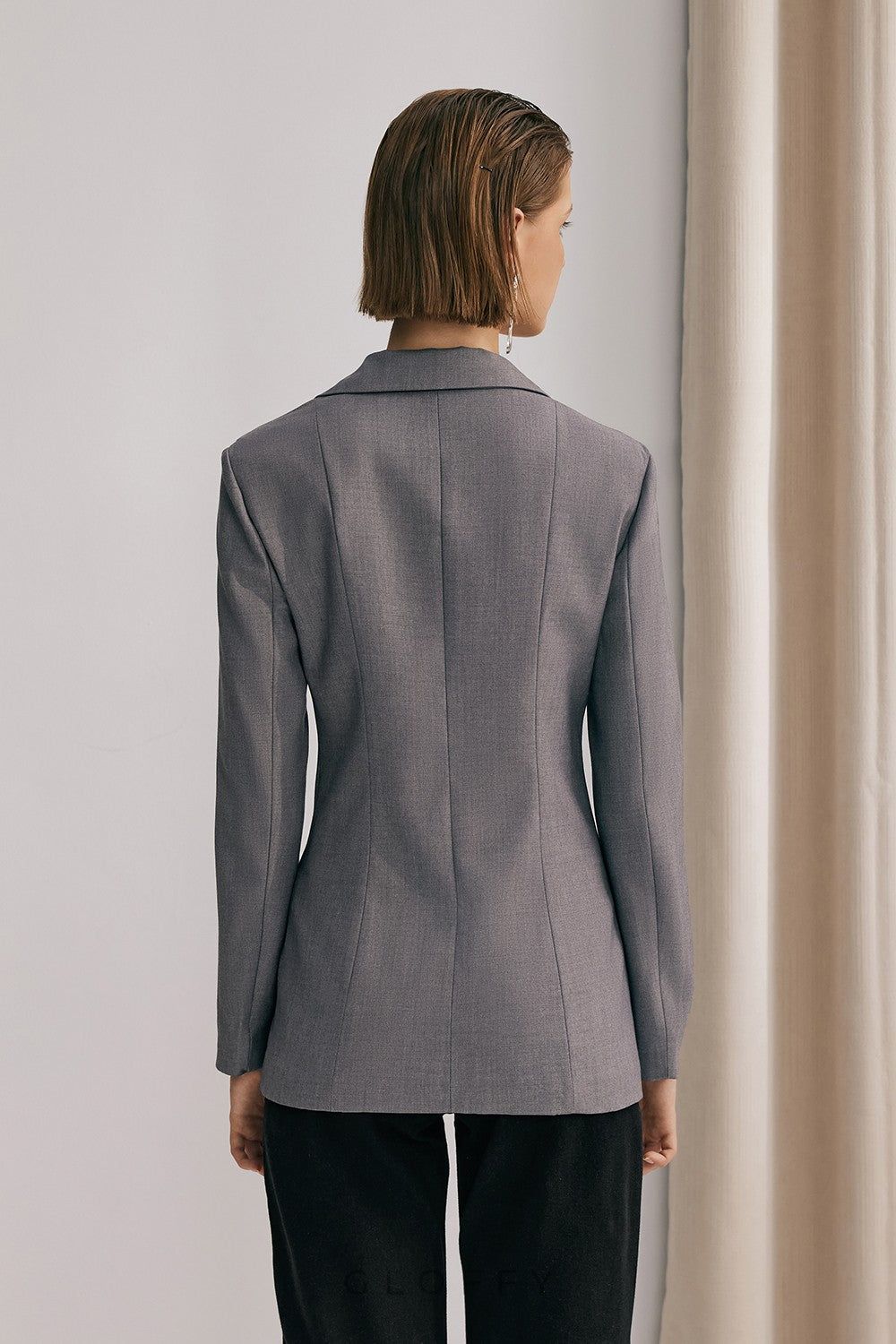 Arlette Bağcıklı Dekolteli Ceket