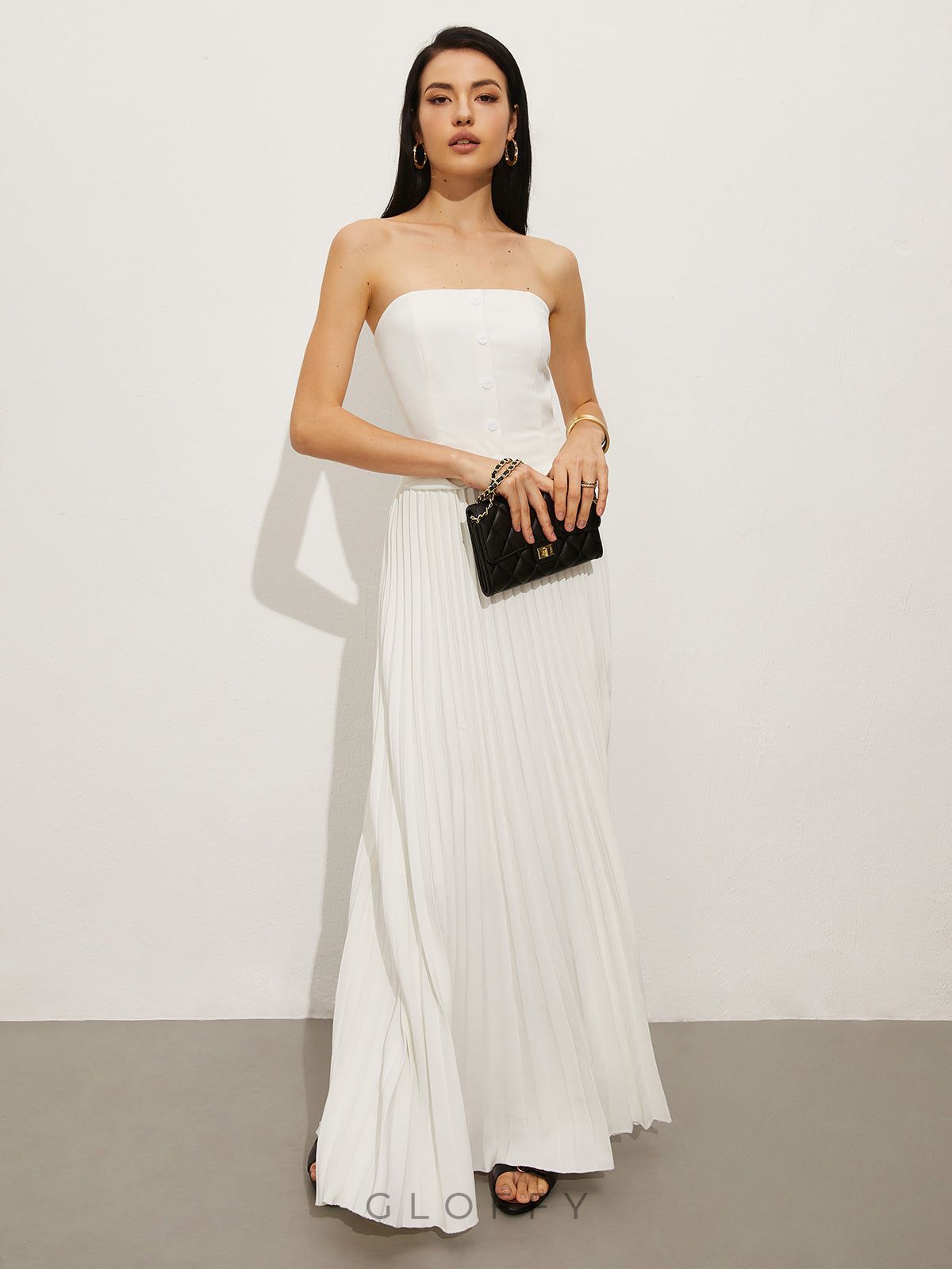 Vintage Kapitone el çantası