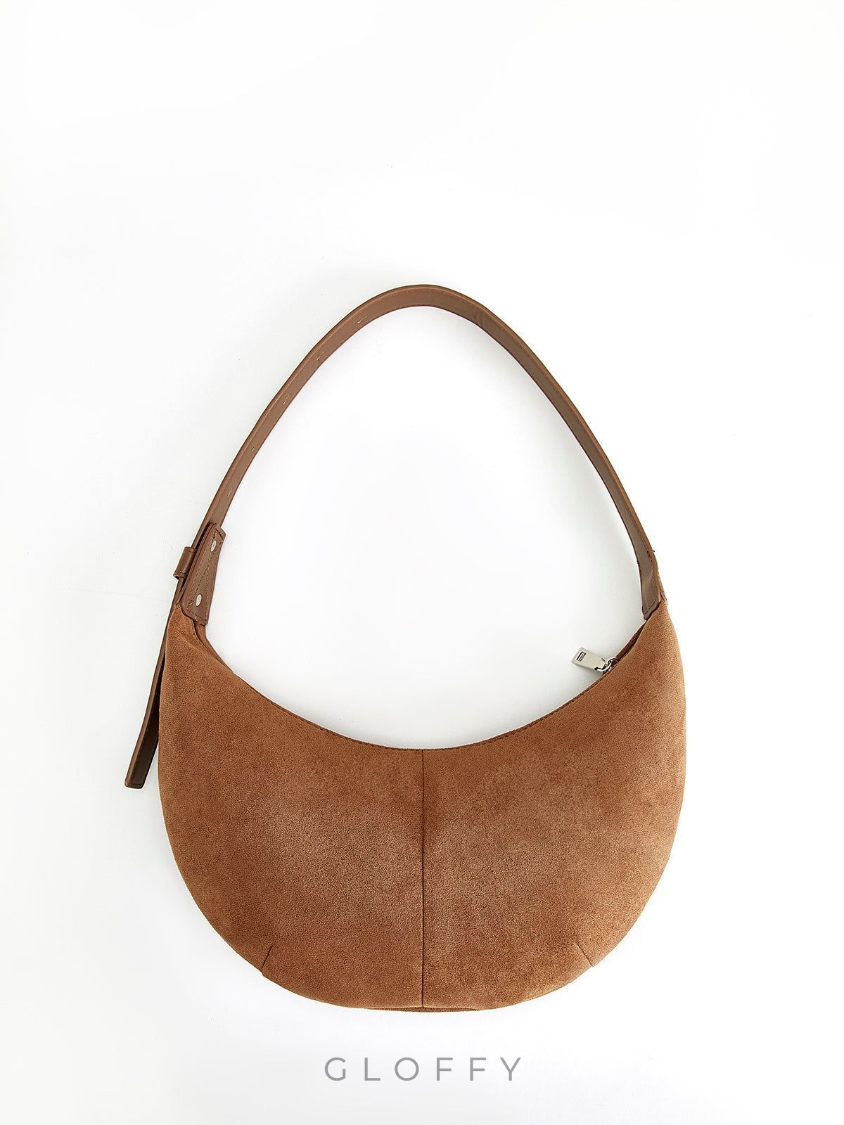 Vintage Yumuşak Tokalı Hilal Çanta