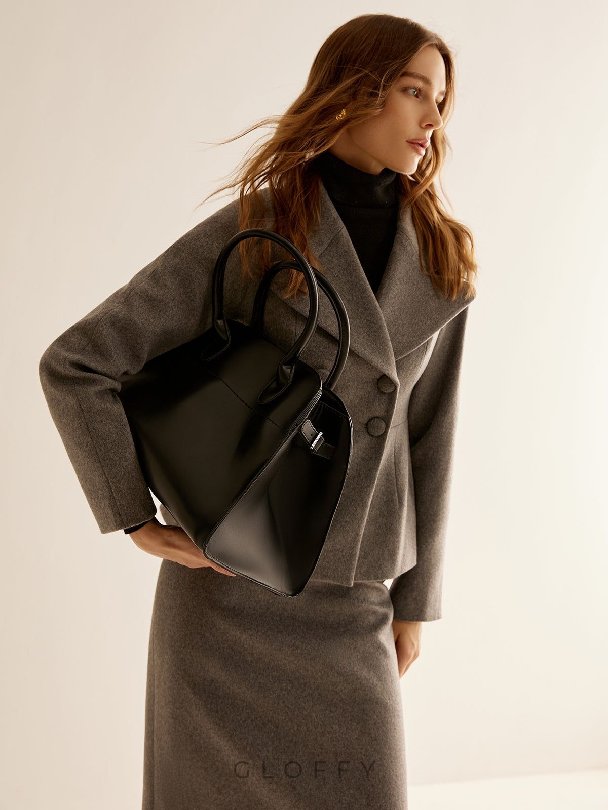 Büyük Kapasiteli Üst Kolu Tote Çanta