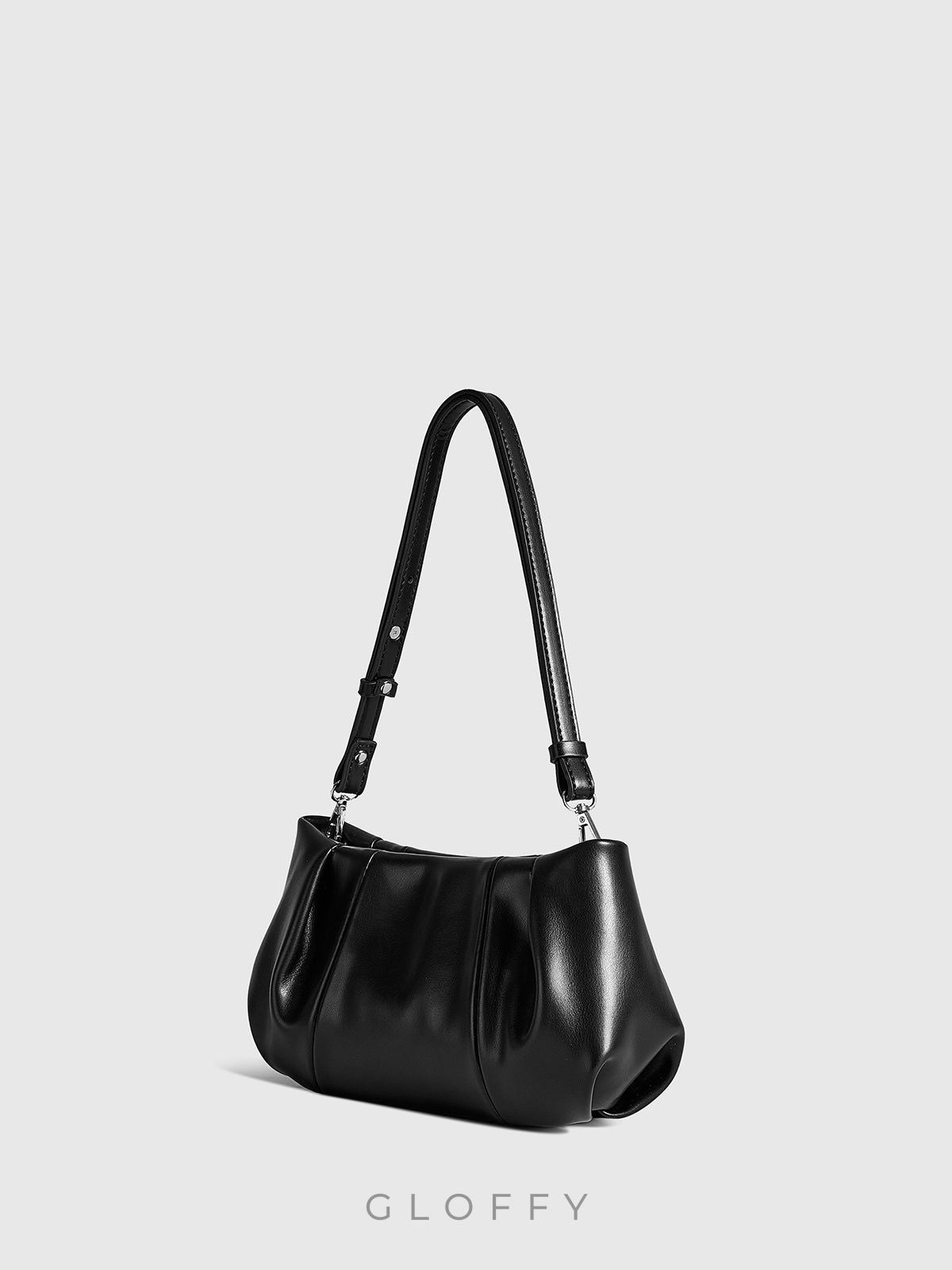 Pliseli Bulut Omuz Çantası