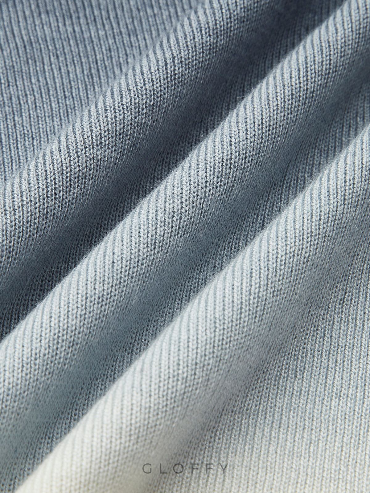 Balıkçı Yaka Degrade Triko Kazak – Antrasit-Ekru