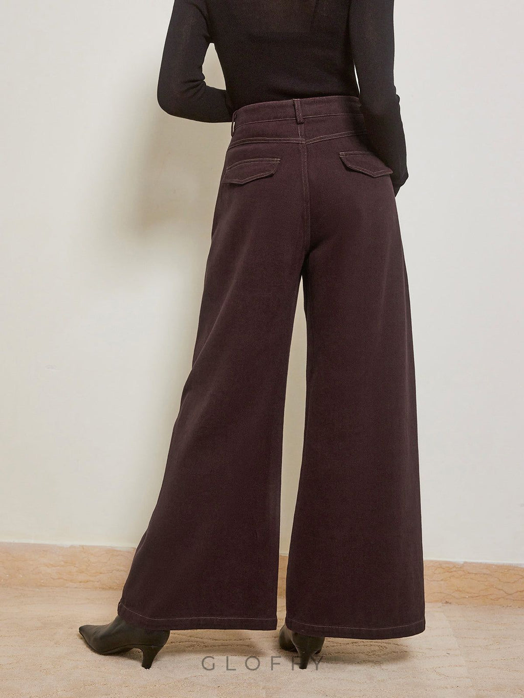 Amara Geniş Paça Denim Jeans