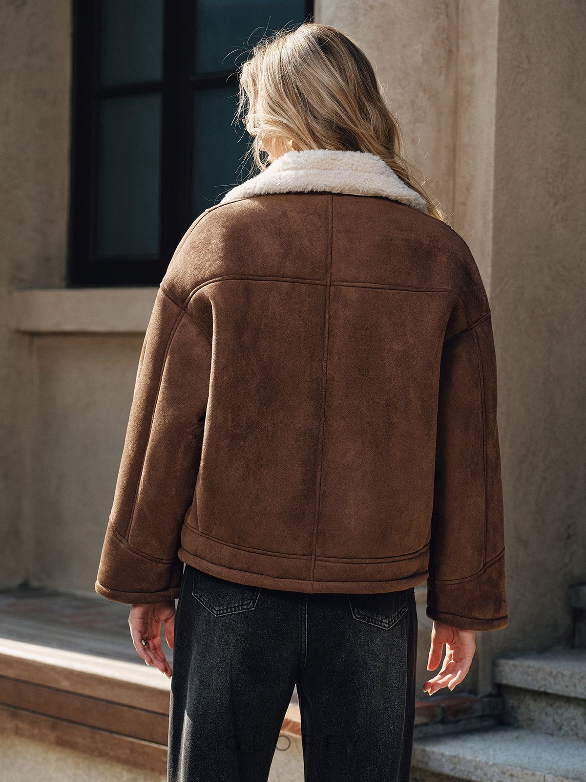 polar astarlı yaka kaban