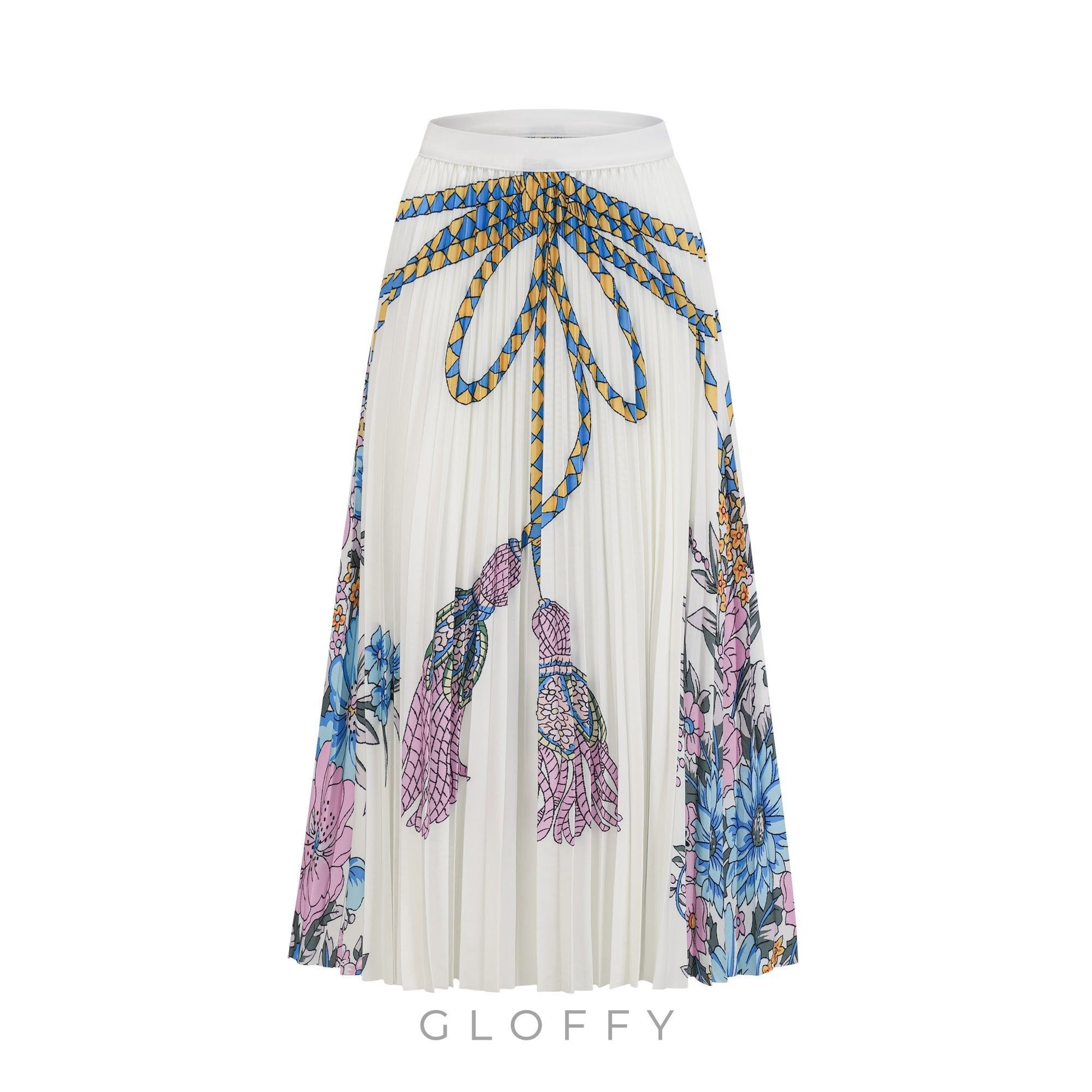 Huguette Örgü Bluz ve Etek Takımı