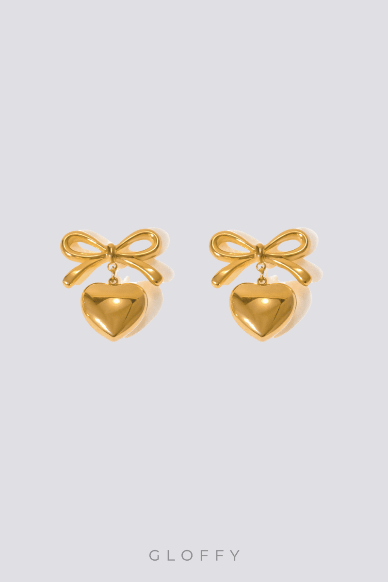 Florine Yay Kalp Küpeler