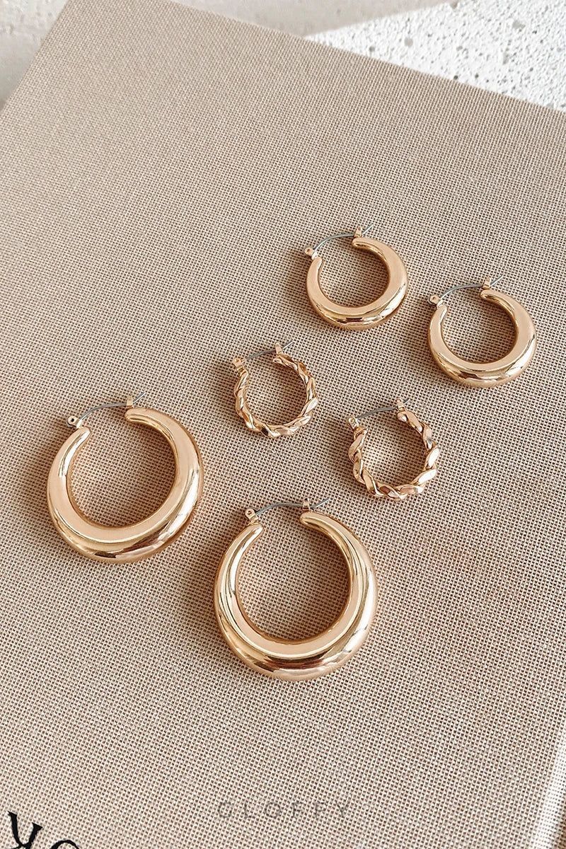 Klasik Çember Seti - Altın