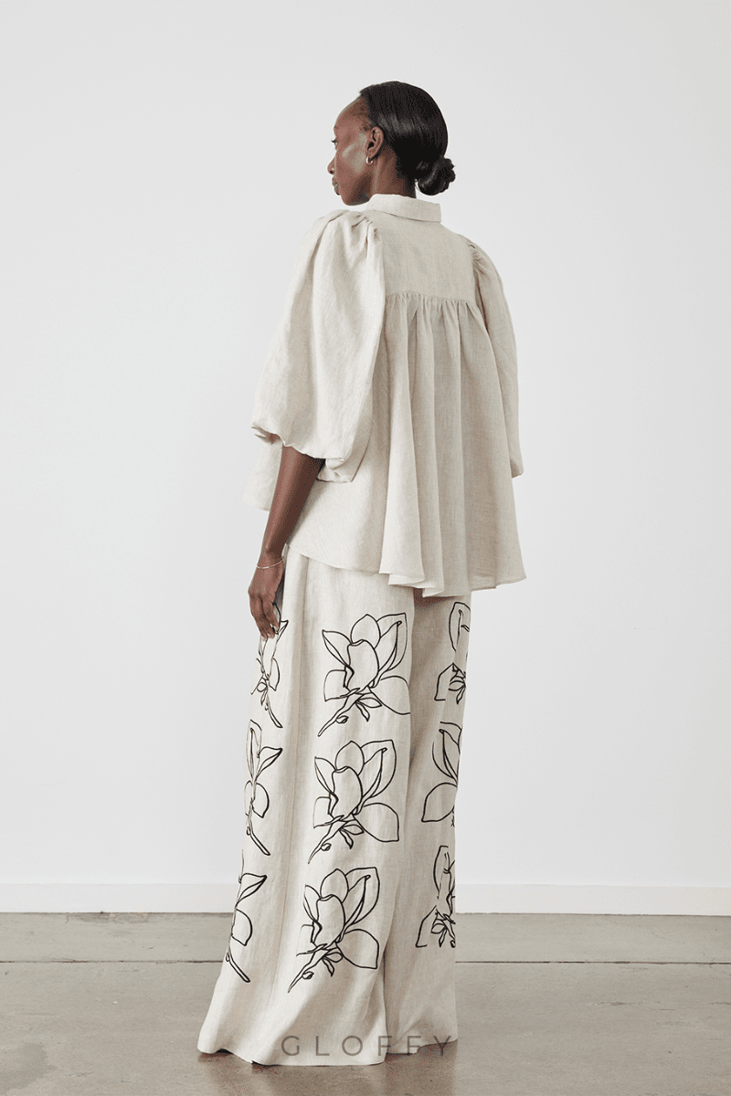 Jasmin Balon Kol Çiçekli Takım