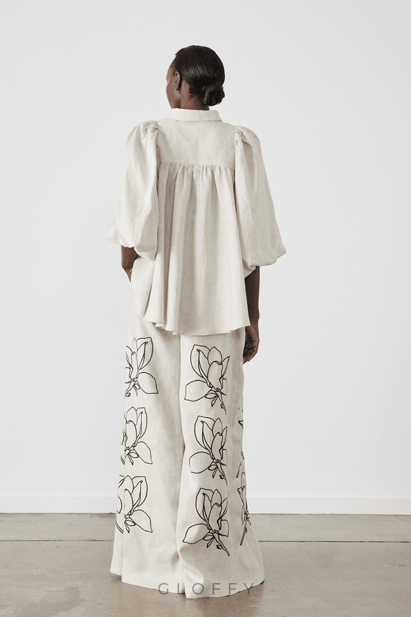 Jasmin Balon Kol Çiçekli Takım