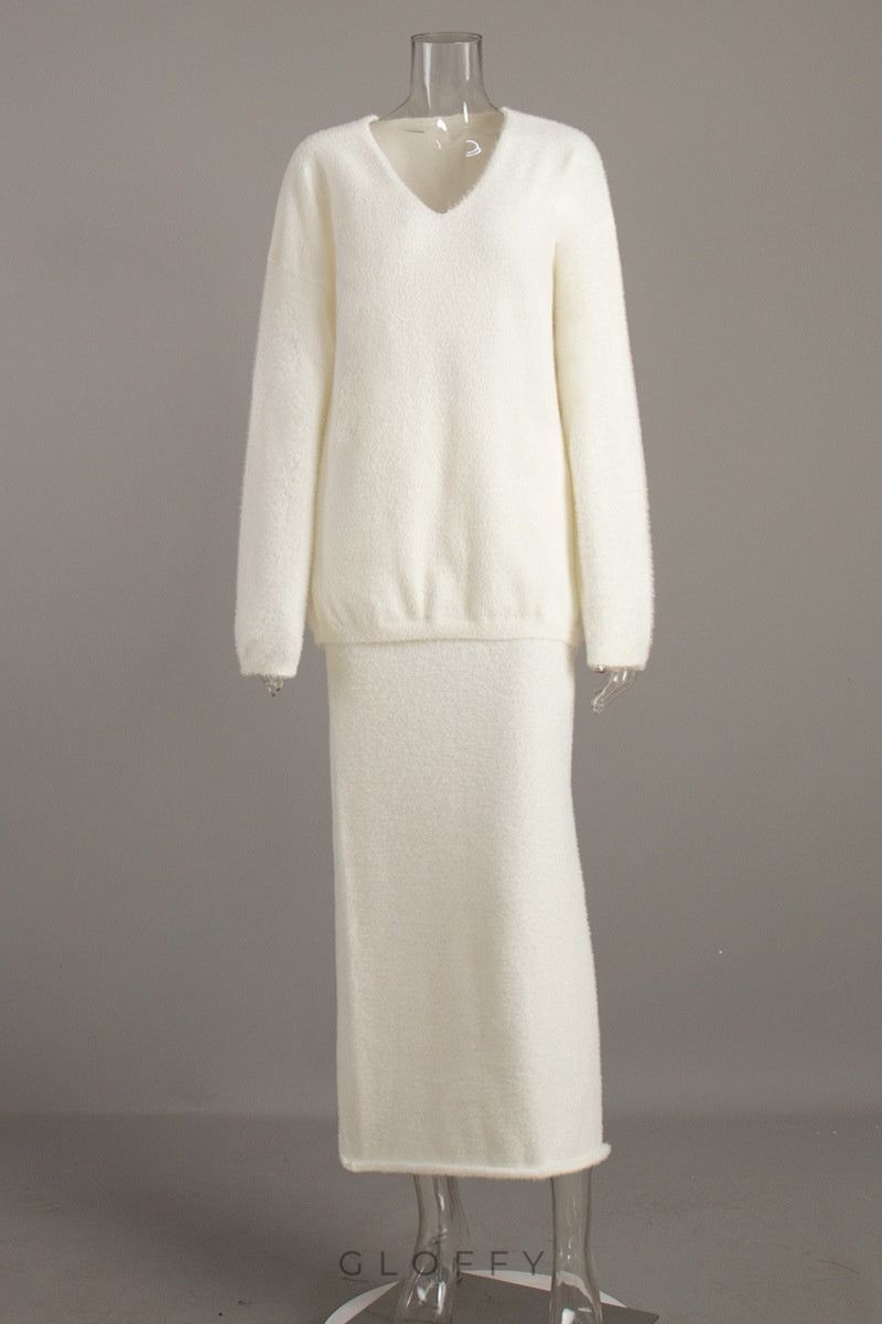 Barbara Uzun Kollu Örgü Takım