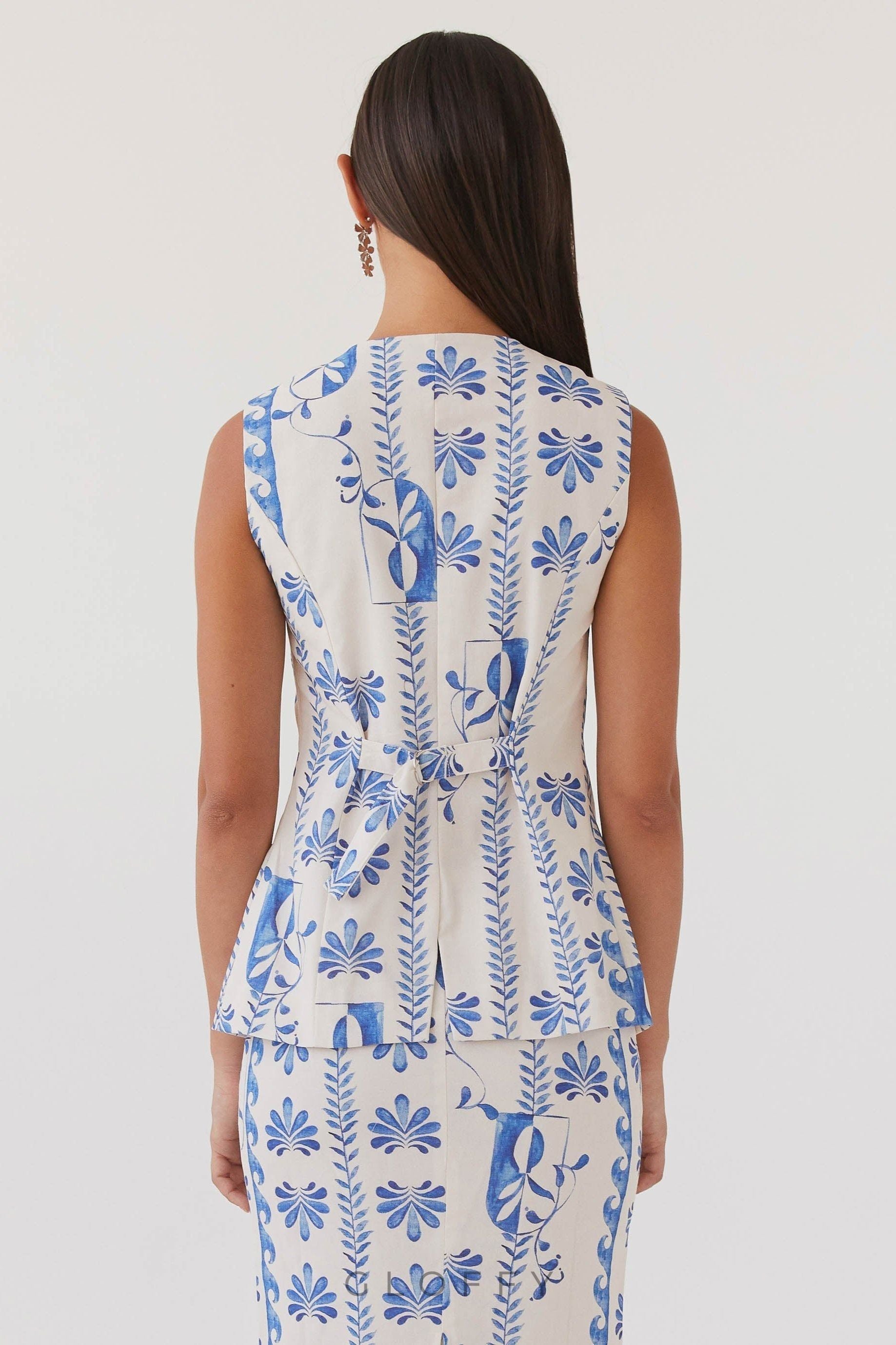 Born For Bordeaux Çiçekli Etek Takımı