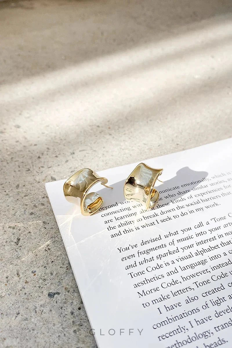 Erin Halka Küpeler - Altın