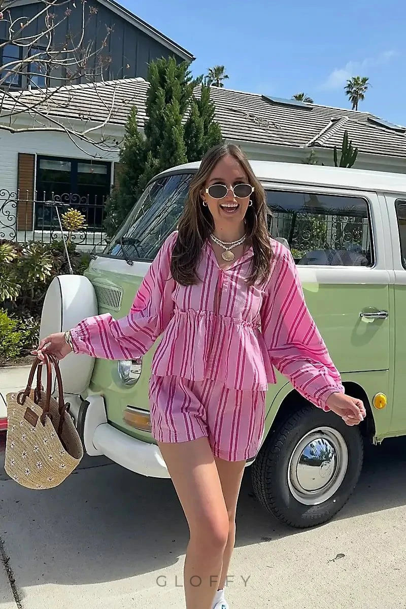 Lyra Gömlek ve Şort Takımı