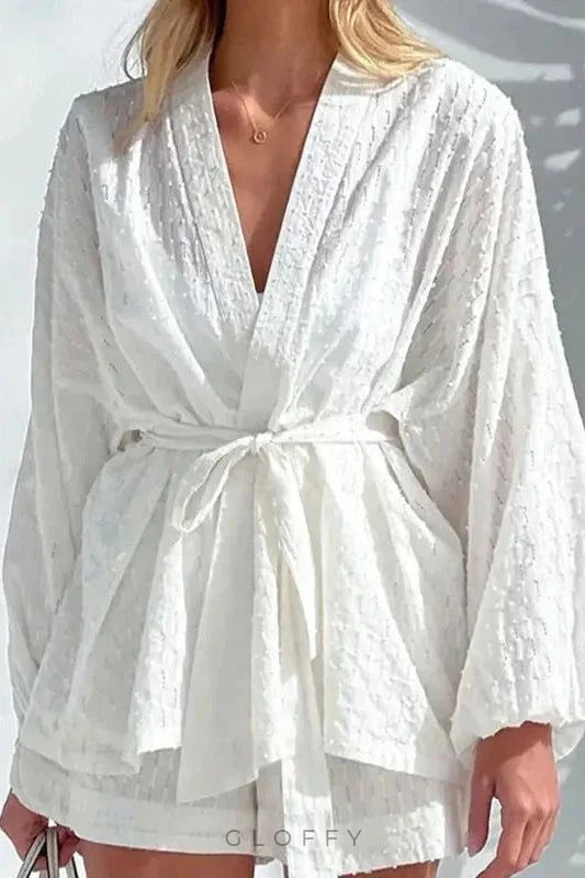 Evelyn Bağlamalı İki Parça Takım