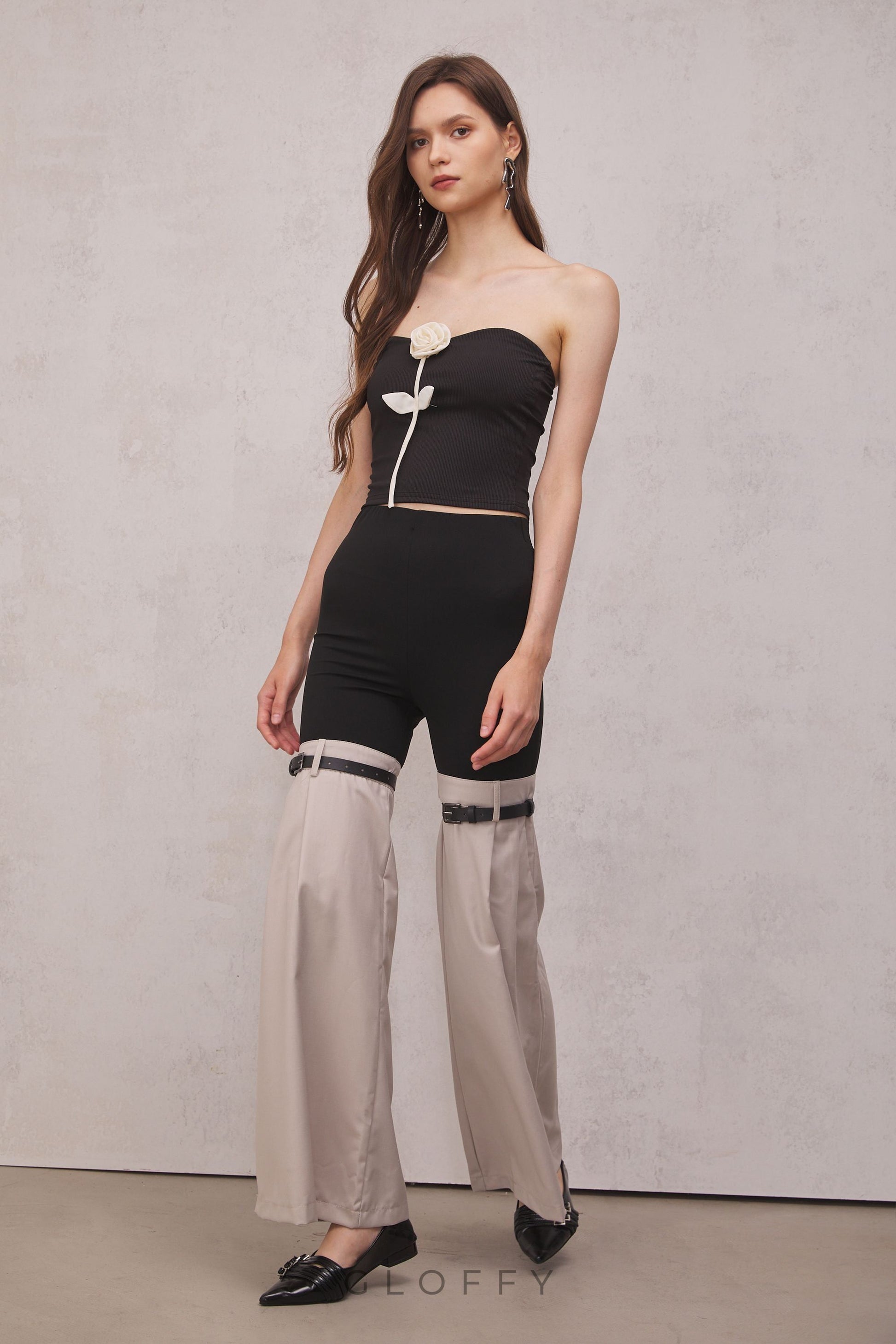 Willow Dekonstrükt Bej Pantolon