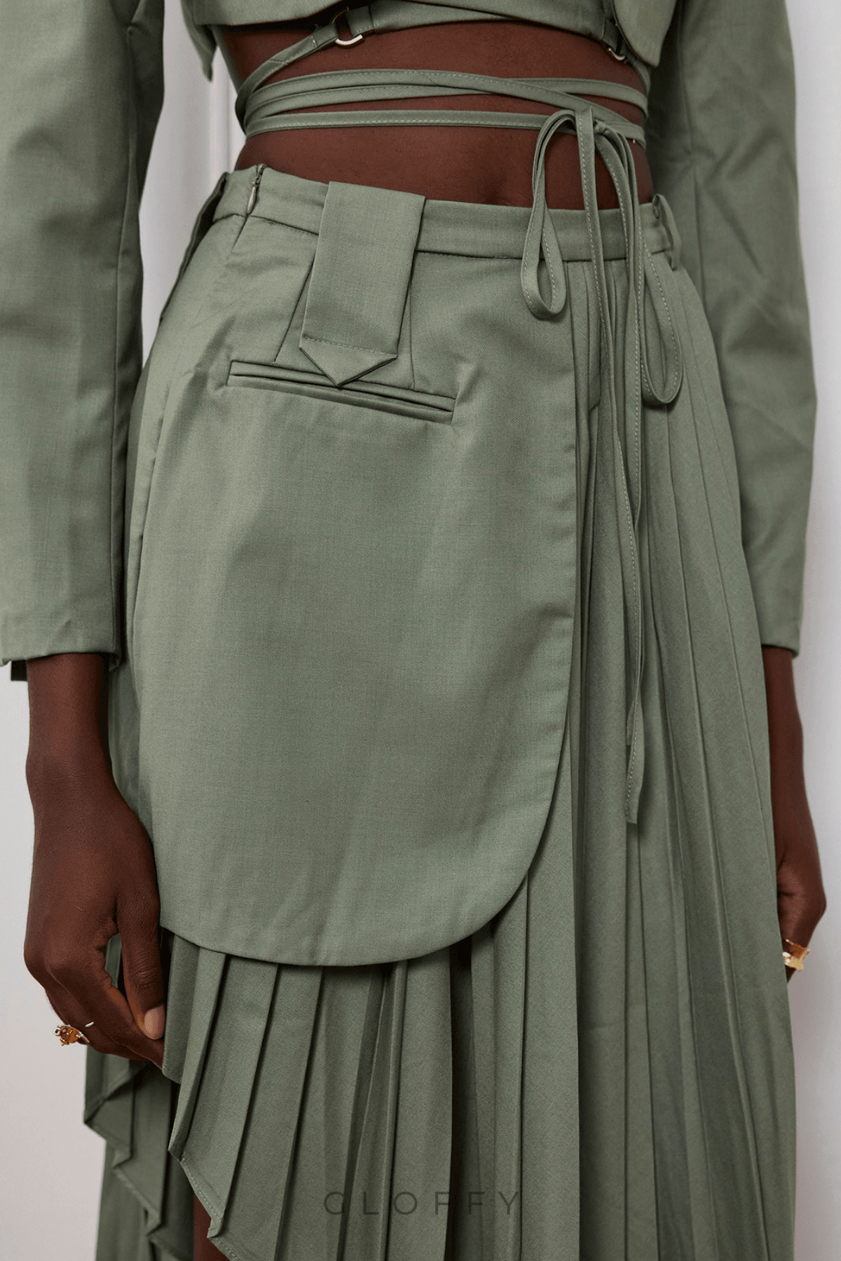 Winifred Volanlı Maxi Etek