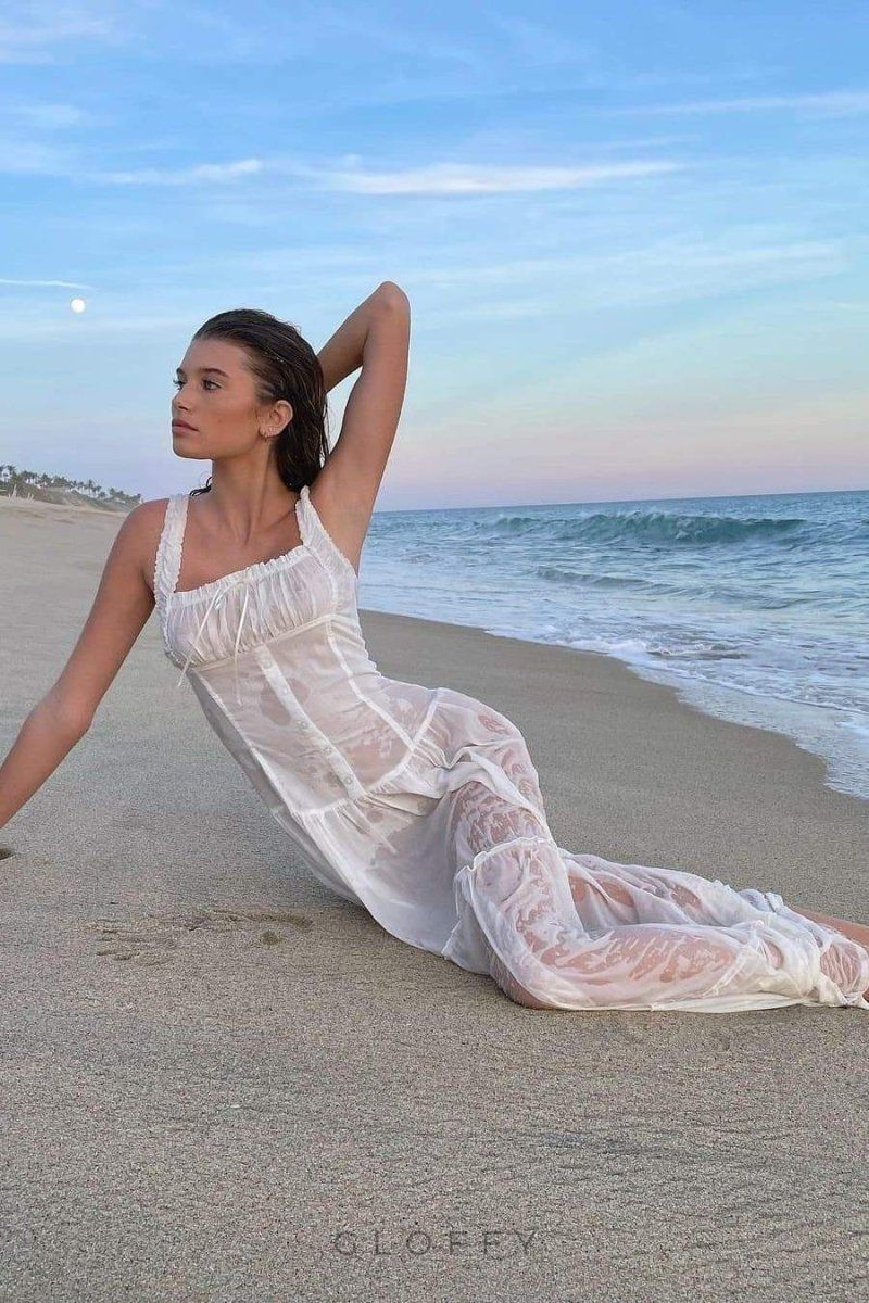 Anastasia Ruffle Maxi Elbise