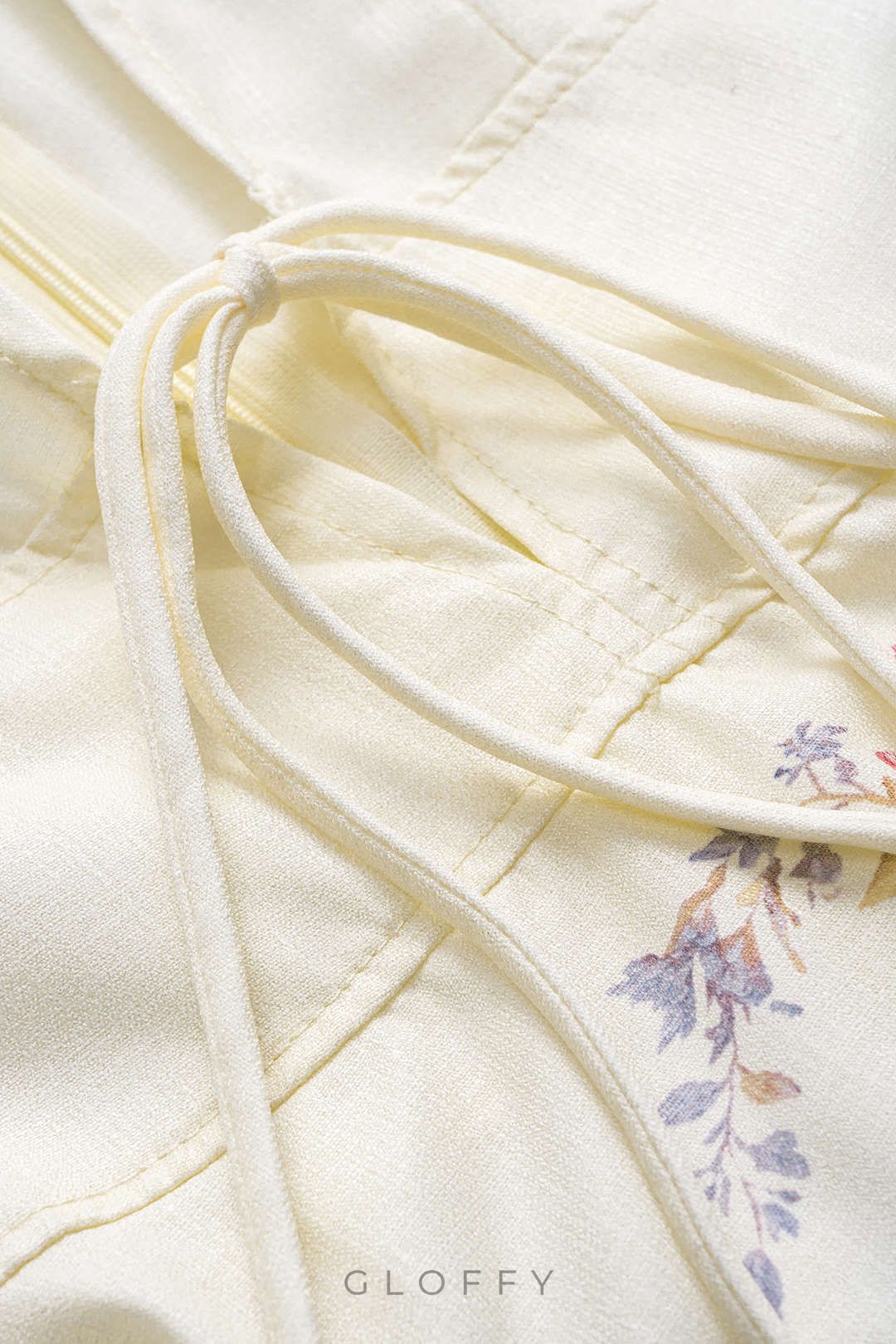 Juliette Bağcıklı Uzun Kollu Mini Elbise