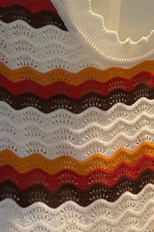 Calista Weaved Örgü Maxi Elbise