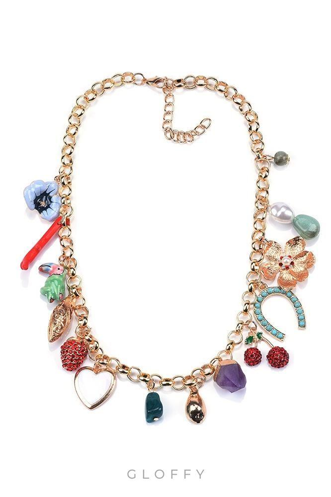 Kristal Çoklu Kolye