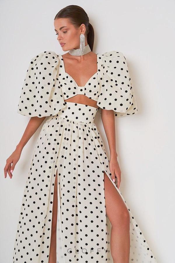 Ellie Polka Dot Etek Takımı