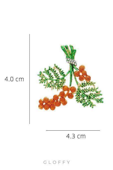 Emaye Kırmızı Çam Kozalağı Küpeler
