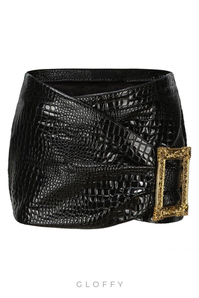 Hedda Deri Mini Etek