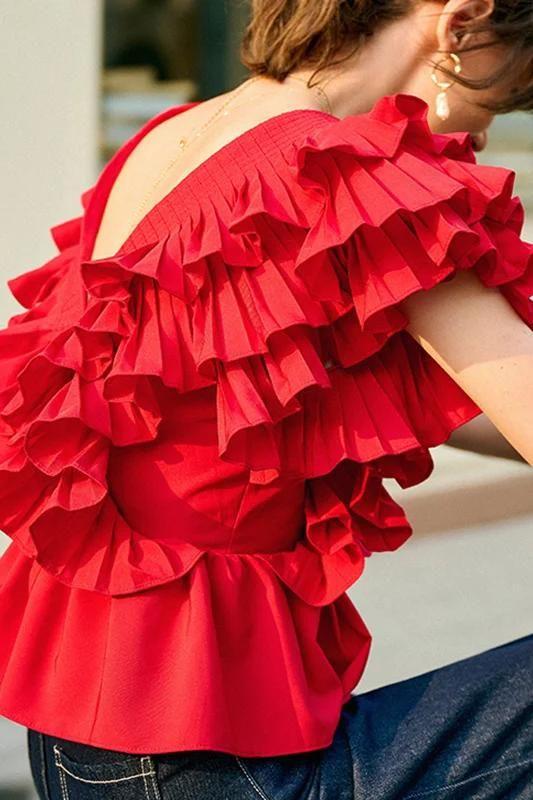 Helen Ruffle V Yaka Bluz