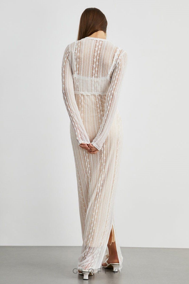 Melinda Dantel Maxi Elbise