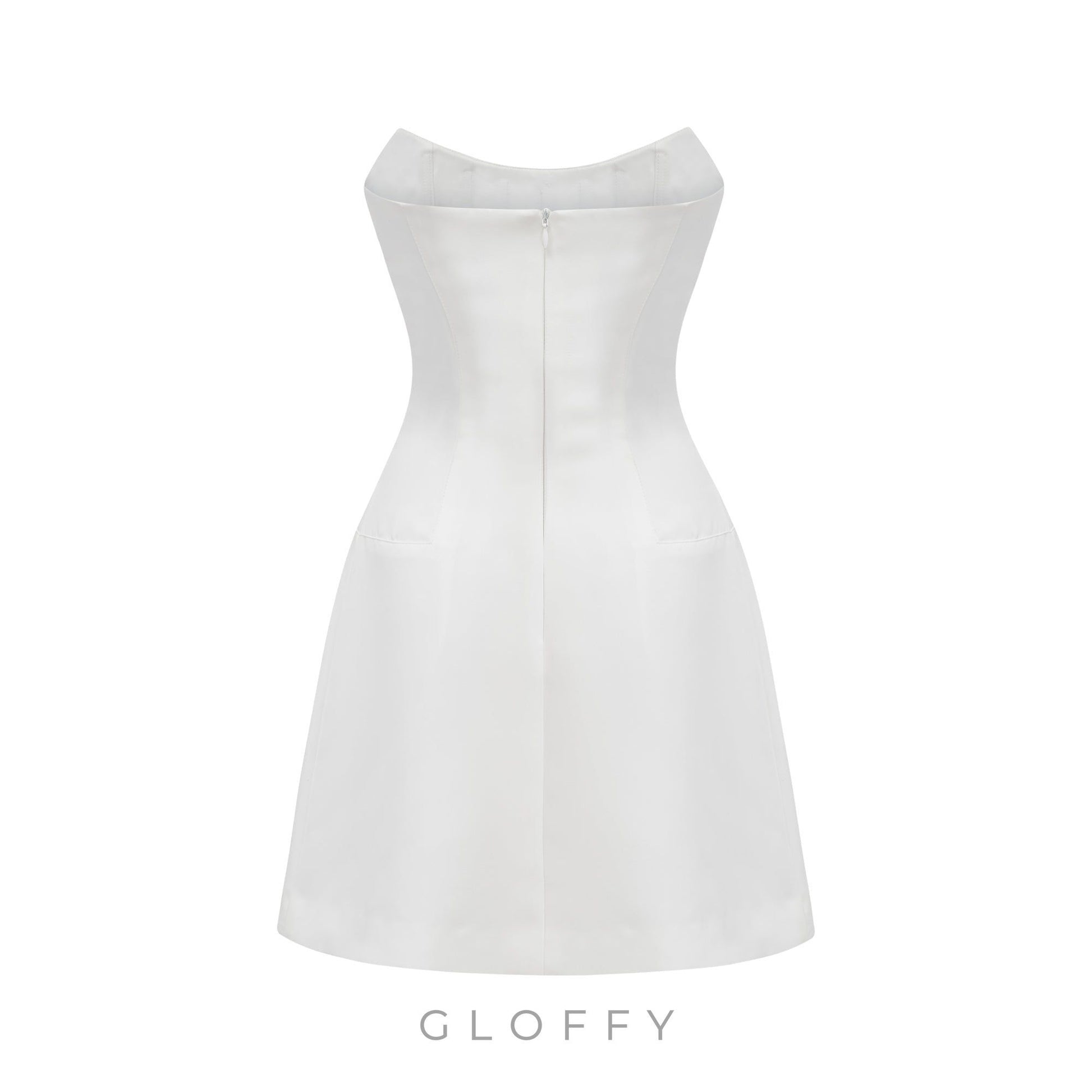 Bella Kristal Taşlı Mini Elbise