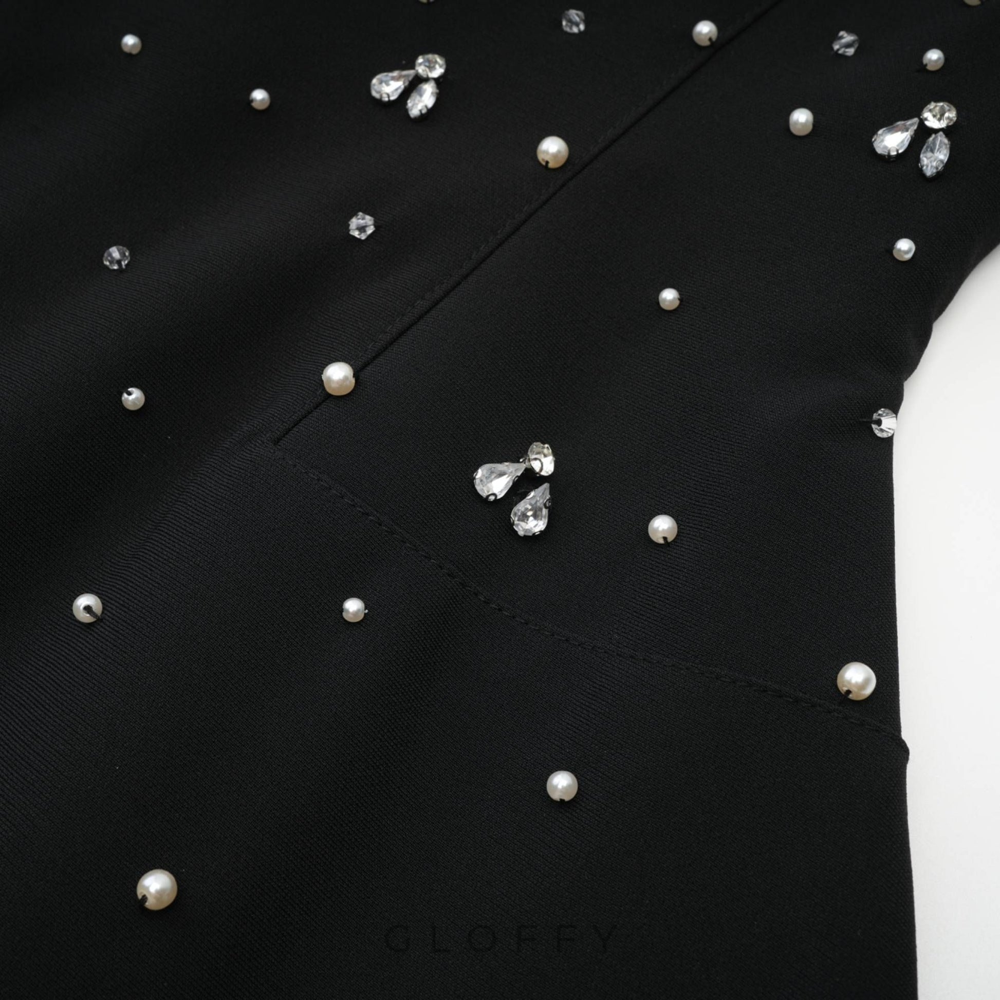 Bella Kristal Taşlı Mini Elbise